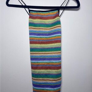 SHEIN Colorful Striped Knit
